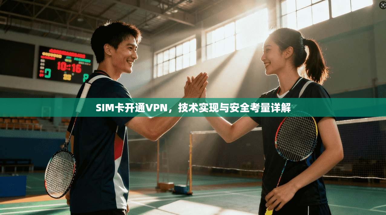 SIM卡开通VPN，技术实现与安全考量详解