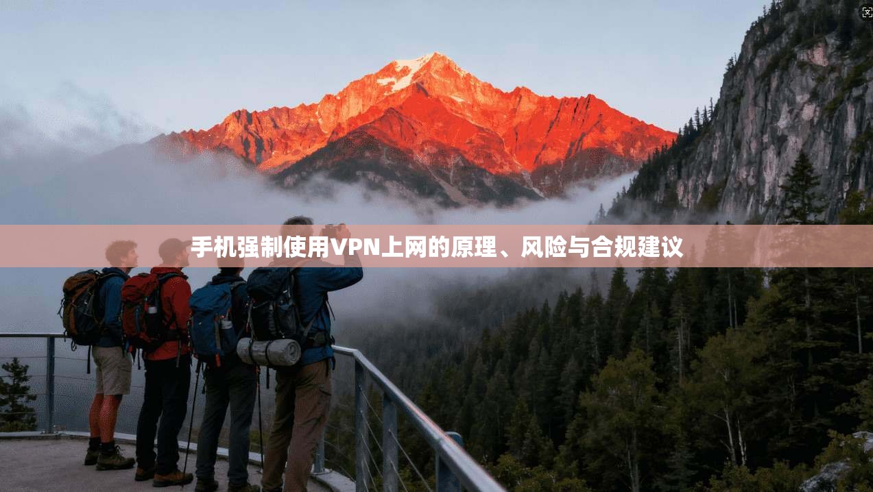 手机强制使用VPN上网的原理、风险与合规建议