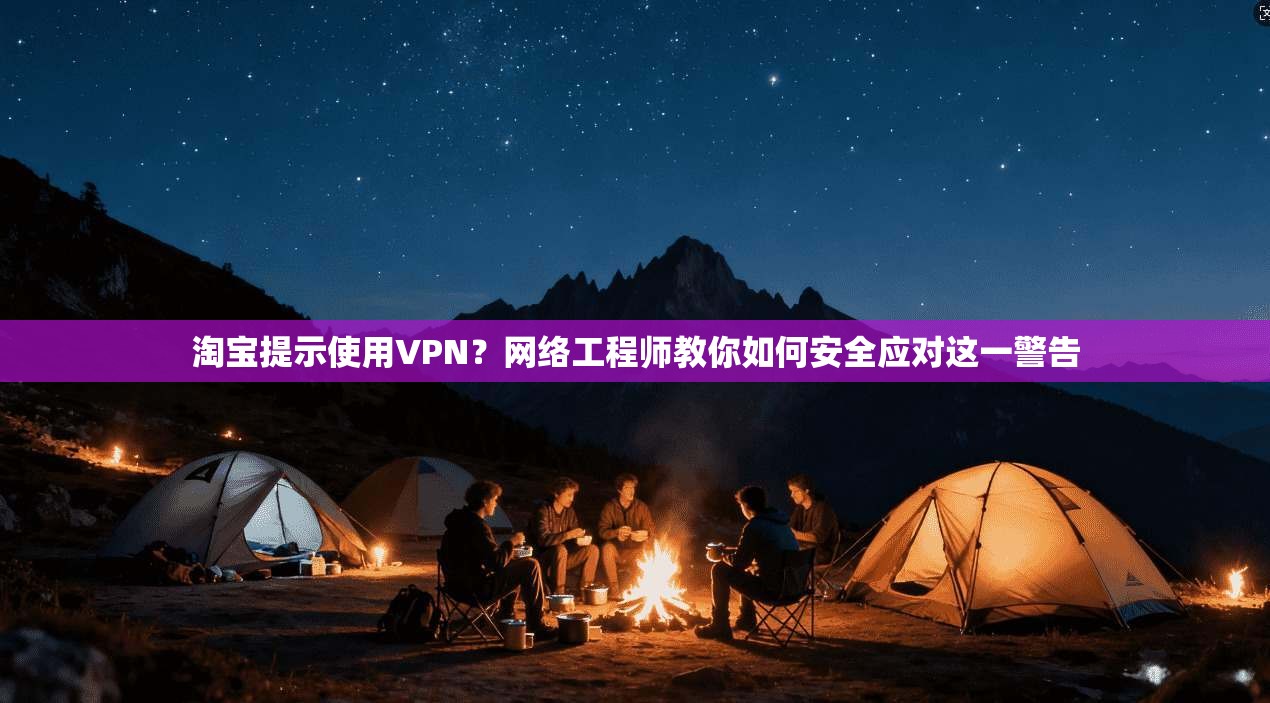 淘宝提示使用VPN？网络工程师教你如何安全应对这一警告