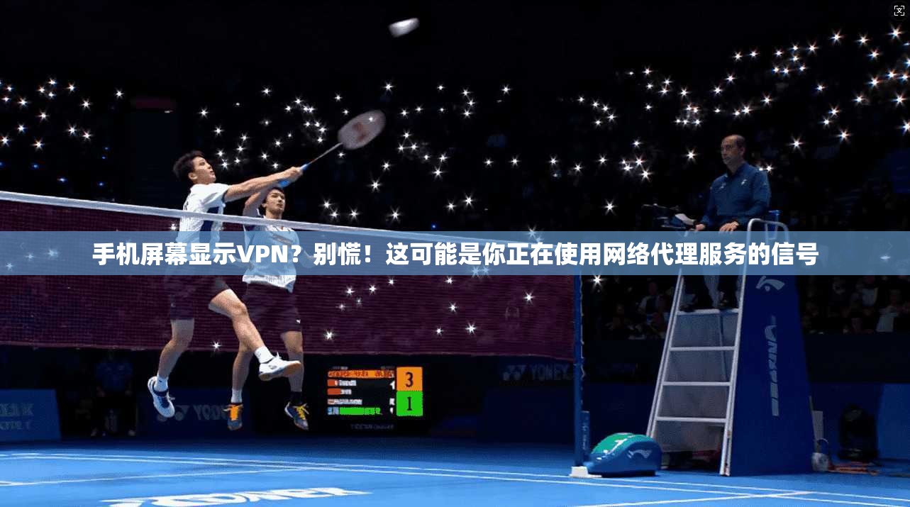 手机屏幕显示VPN？别慌！这可能是你正在使用网络代理服务的信号