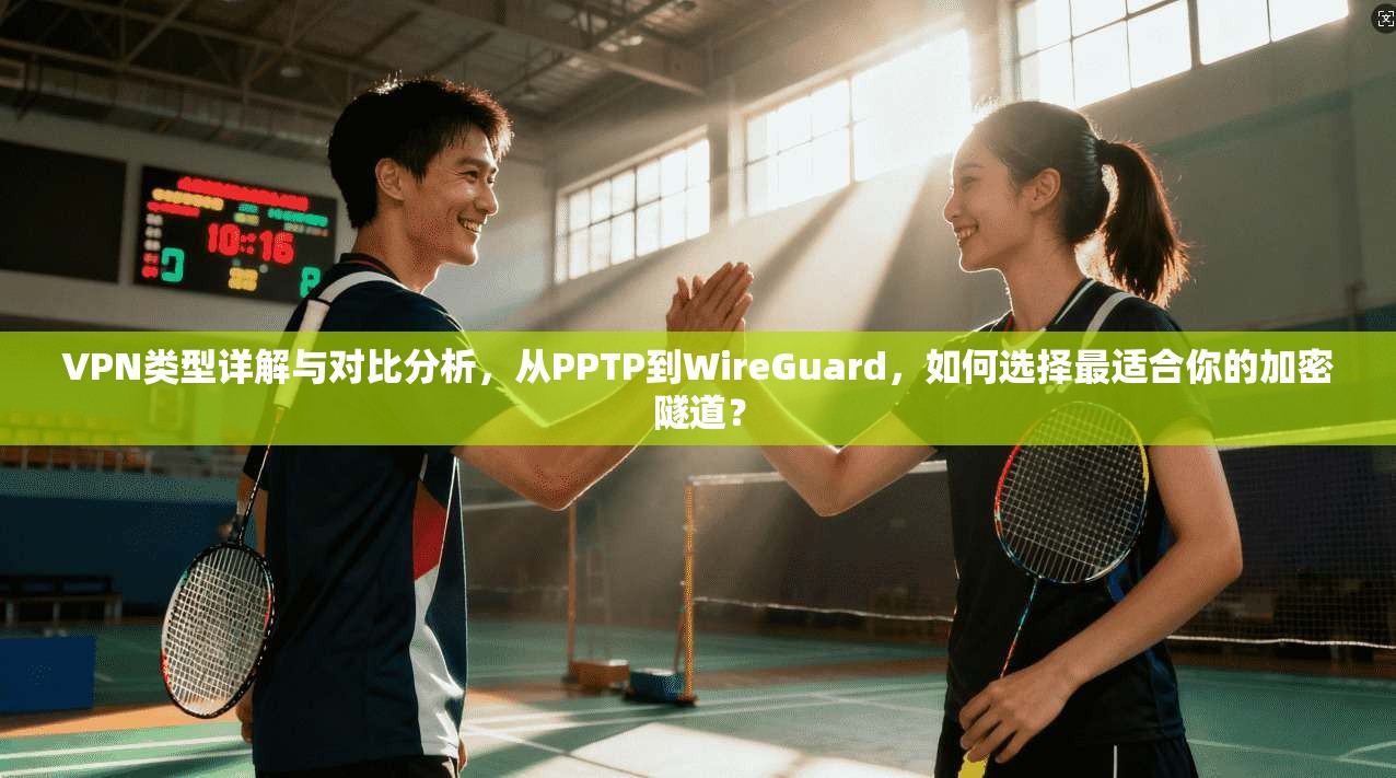 VPN类型详解与对比分析，从PPTP到WireGuard，如何选择最适合你的加密隧道？