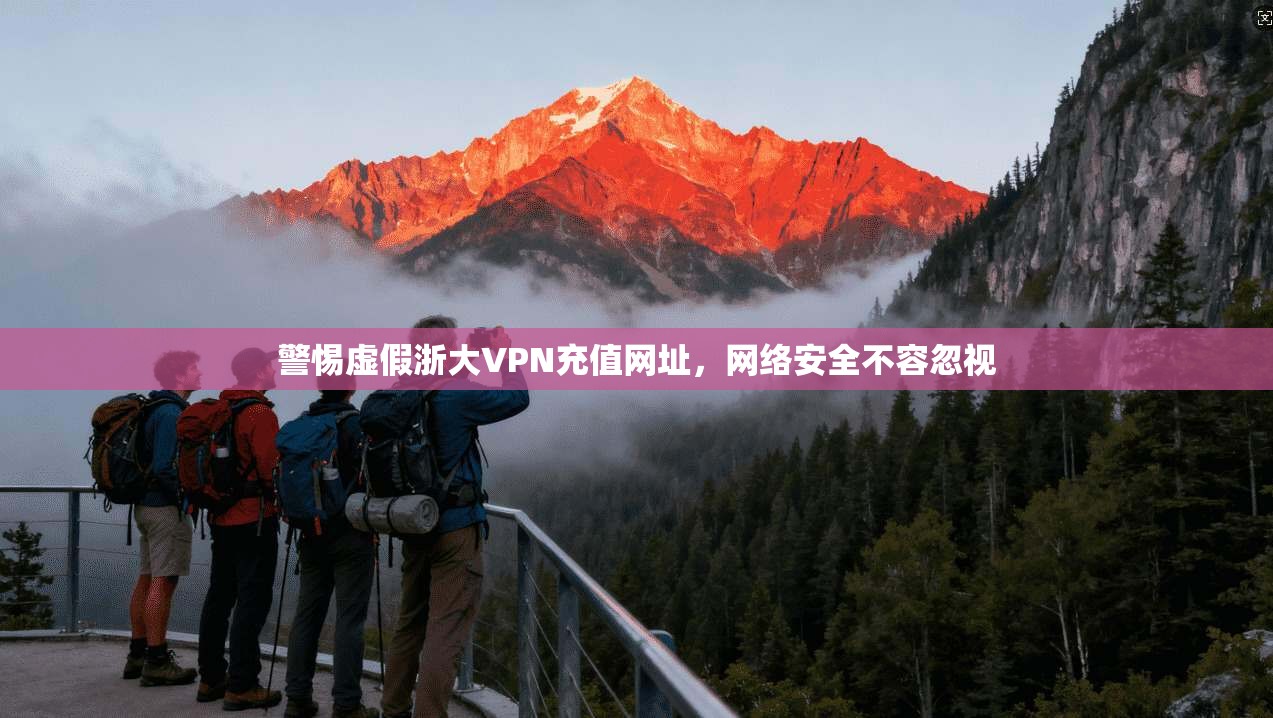 警惕虚假浙大VPN充值网址，网络安全不容忽视