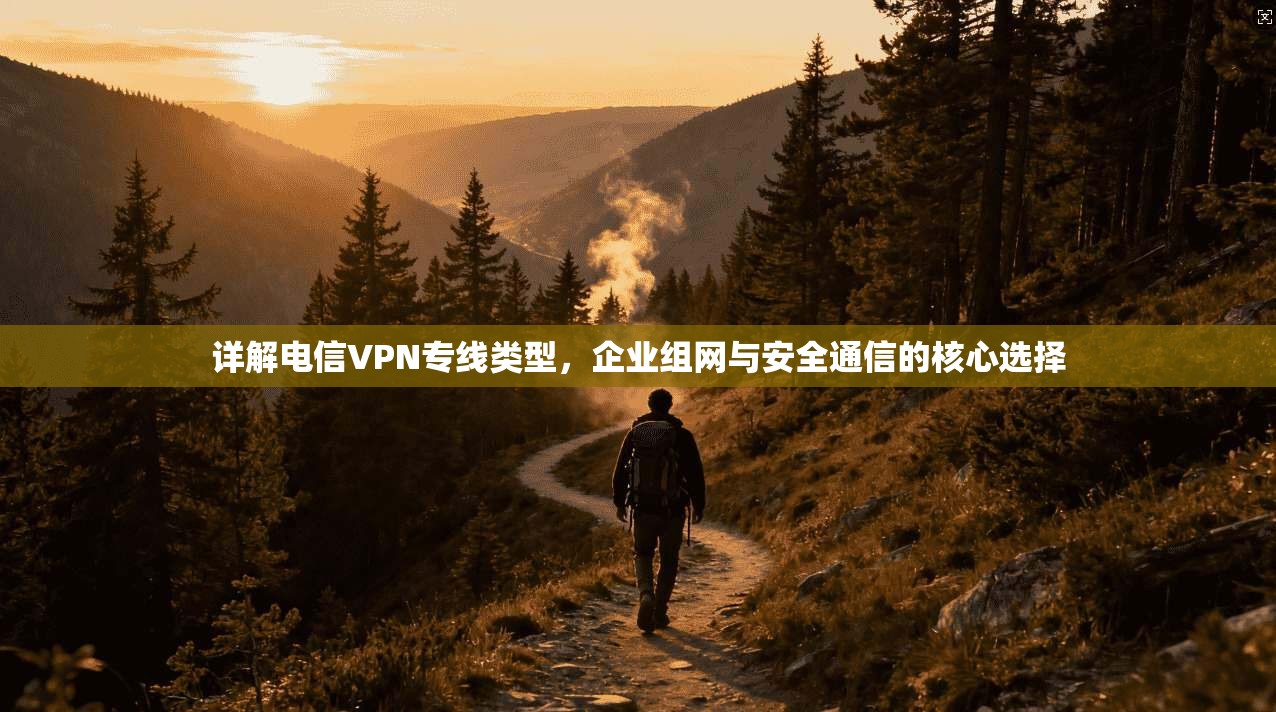 详解电信VPN专线类型，企业组网与安全通信的核心选择