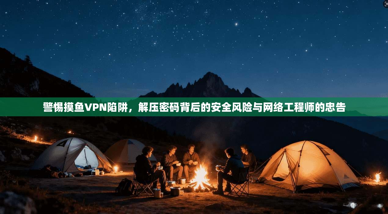 警惕摸鱼VPN陷阱，解压密码背后的安全风险与网络工程师的忠告