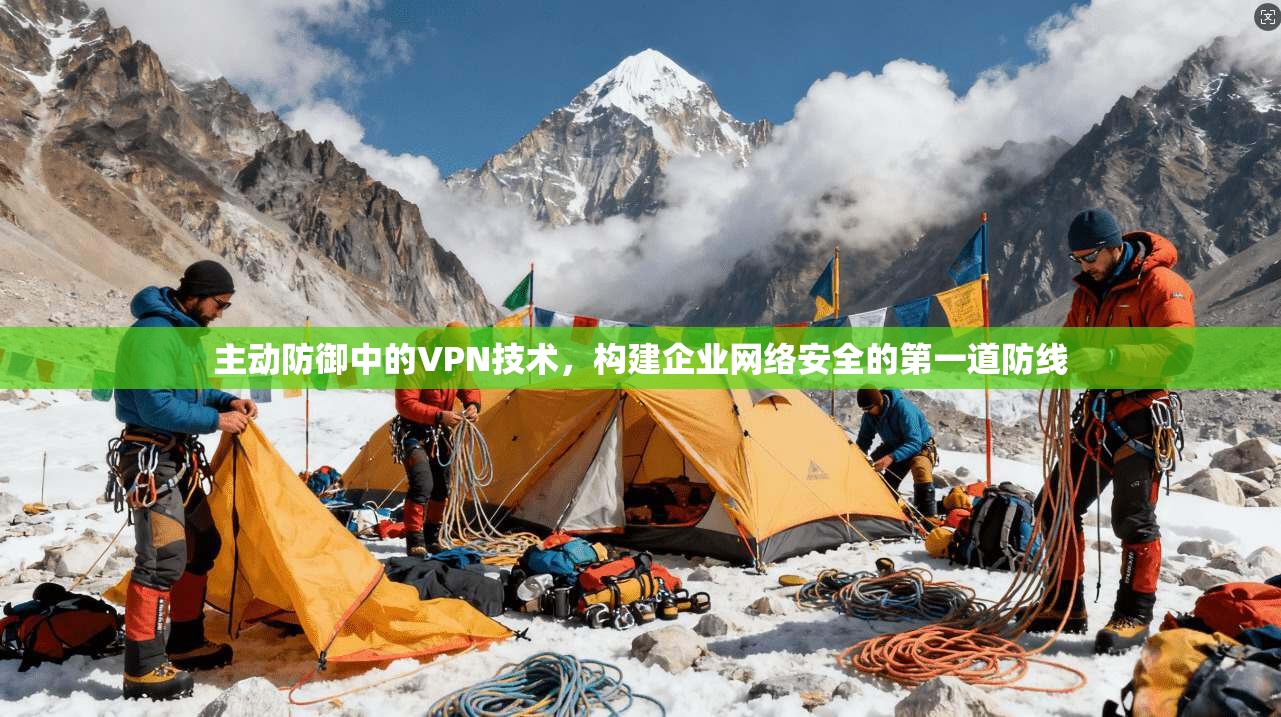 主动防御中的VPN技术，构建企业网络安全的第一道防线