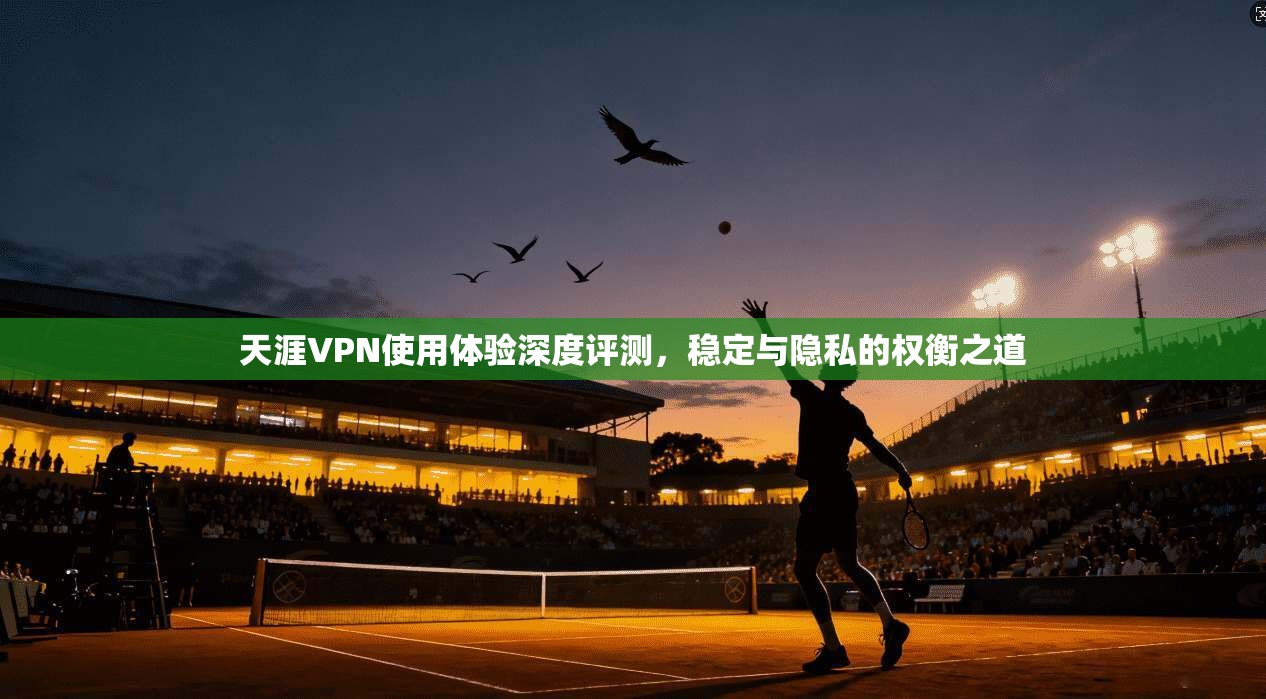天涯VPN使用体验深度评测，稳定与隐私的权衡之道