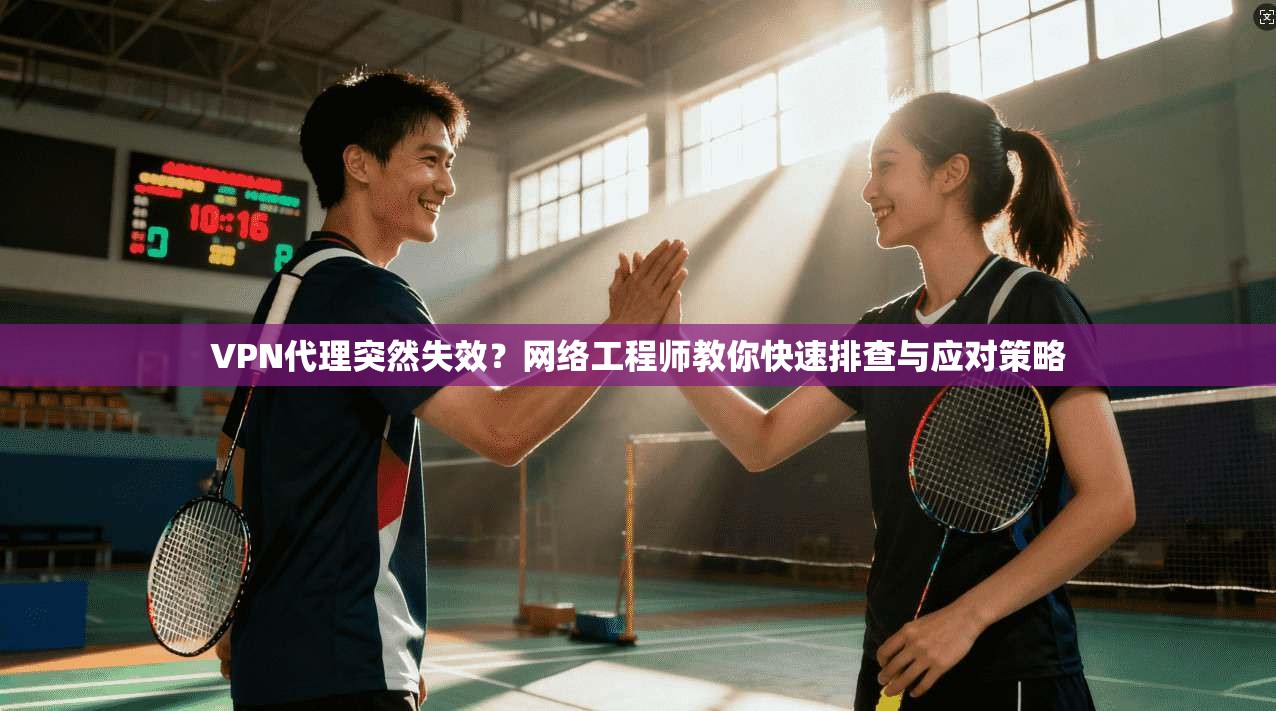 VPN代理突然失效？网络工程师教你快速排查与应对策略