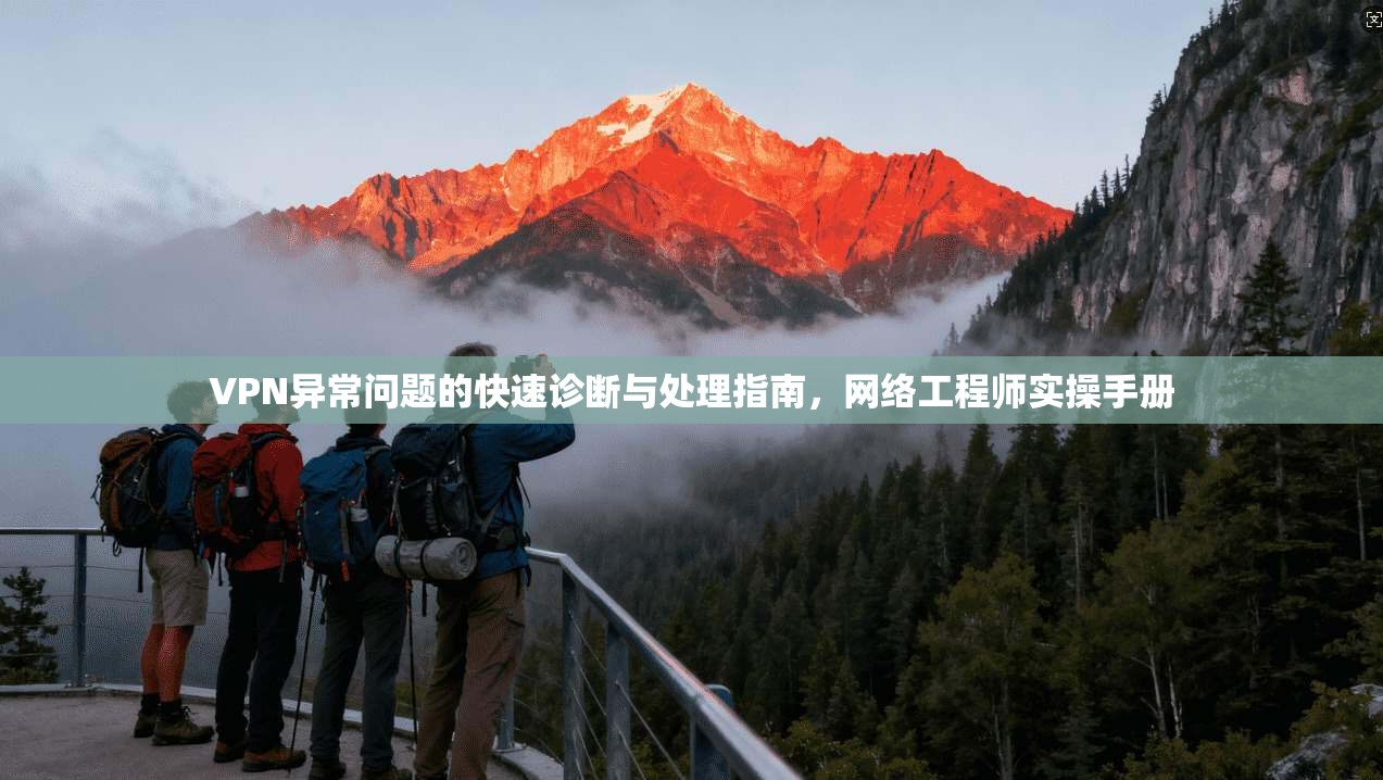 VPN异常问题的快速诊断与处理指南，网络工程师实操手册