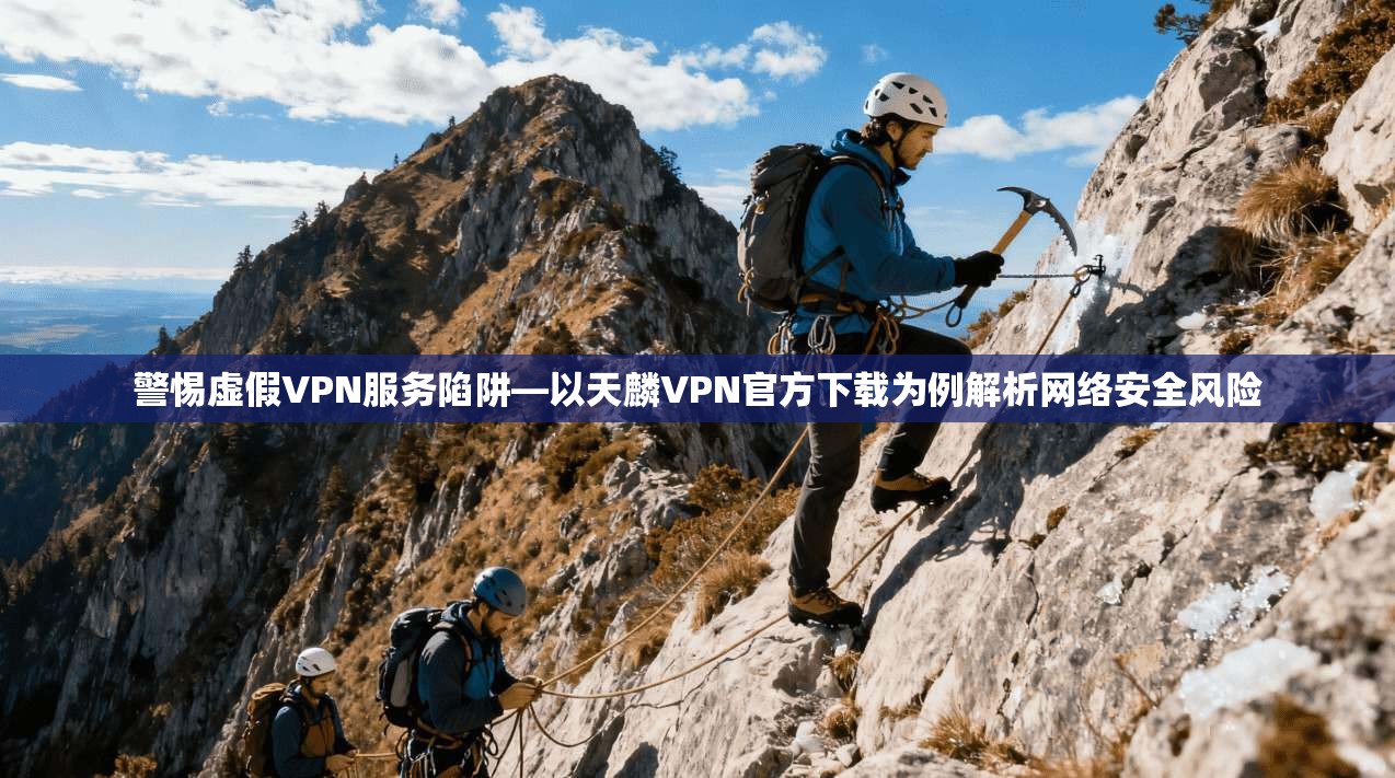 警惕虚假VPN服务陷阱—以天麟VPN官方下载为例解析网络安全风险