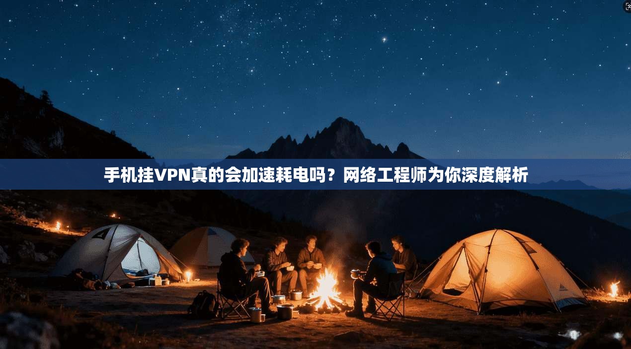 手机挂VPN真的会加速耗电吗？网络工程师为你深度解析