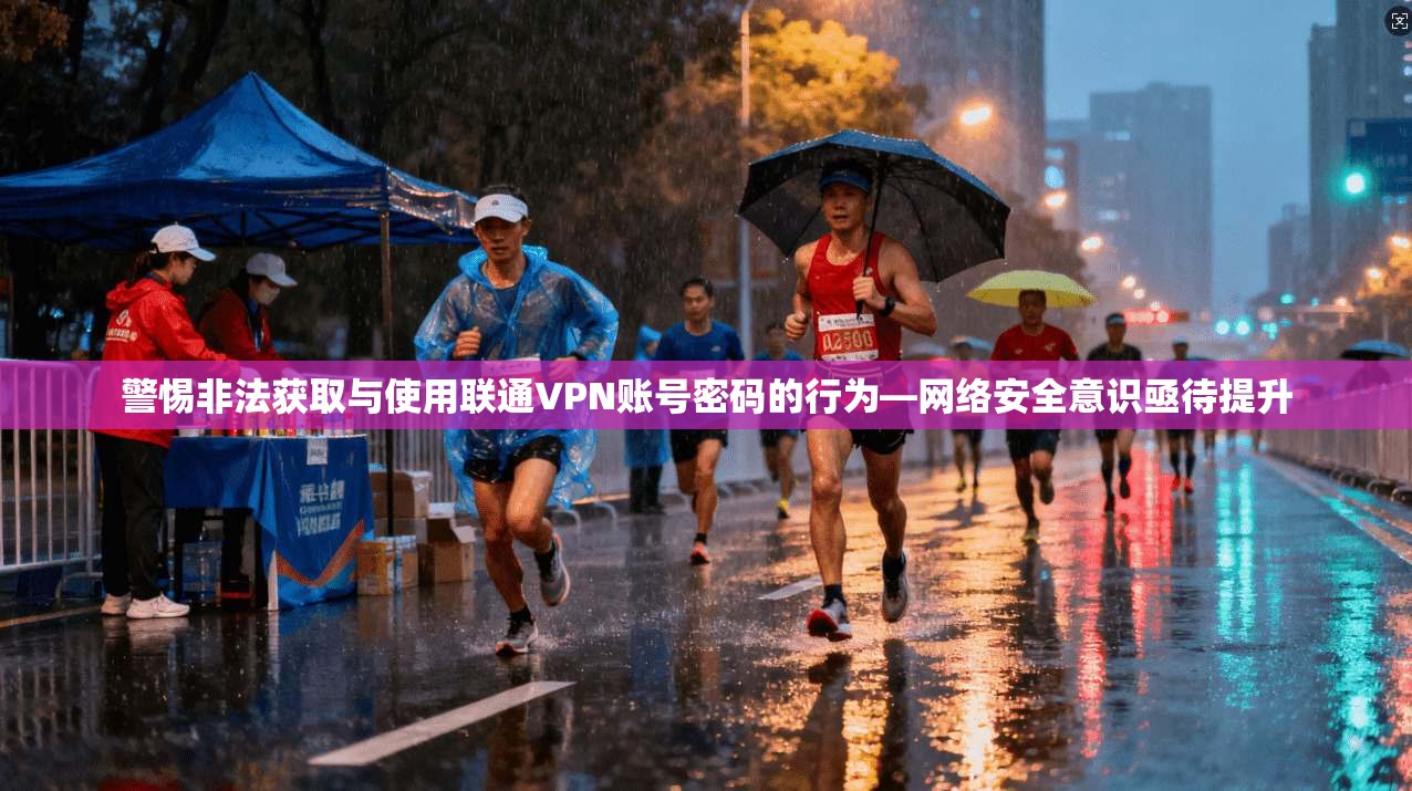 警惕非法获取与使用联通VPN账号密码的行为—网络安全意识亟待提升