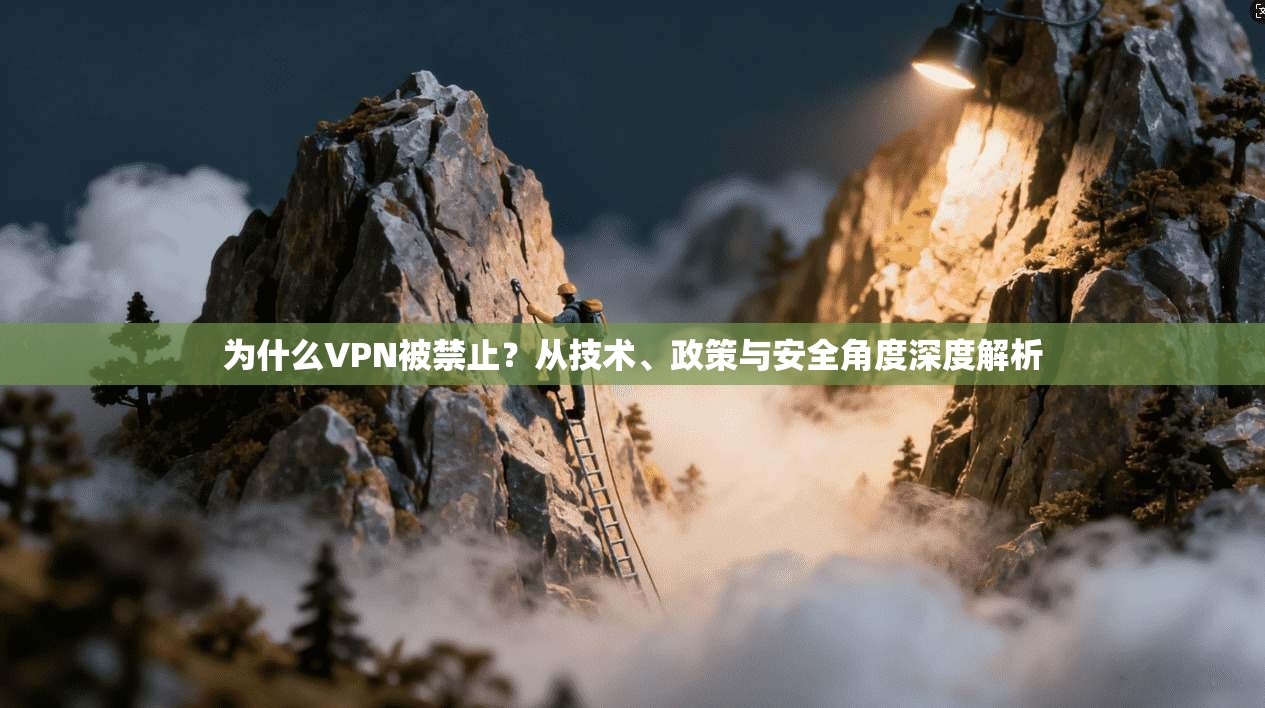 为什么VPN被禁止？从技术、政策与安全角度深度解析