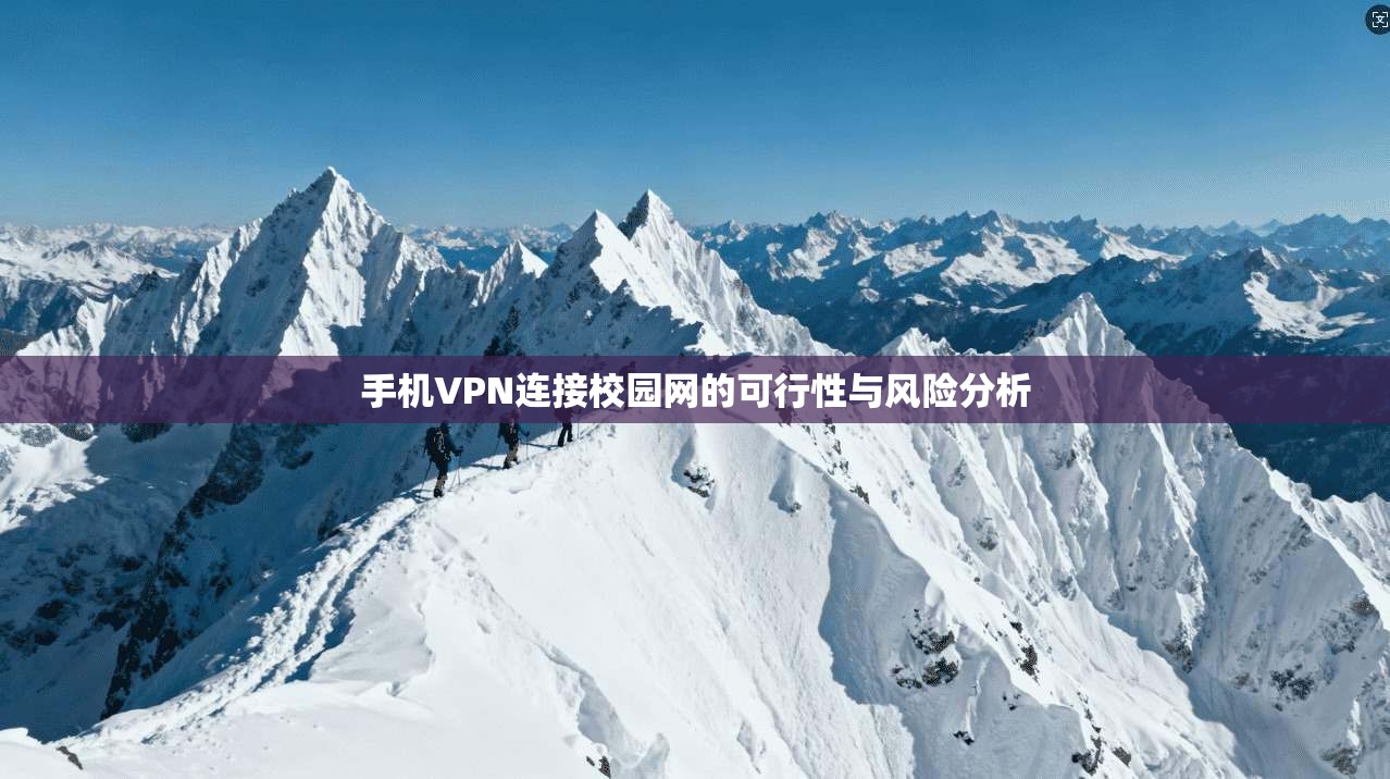 手机VPN连接校园网的可行性与风险分析