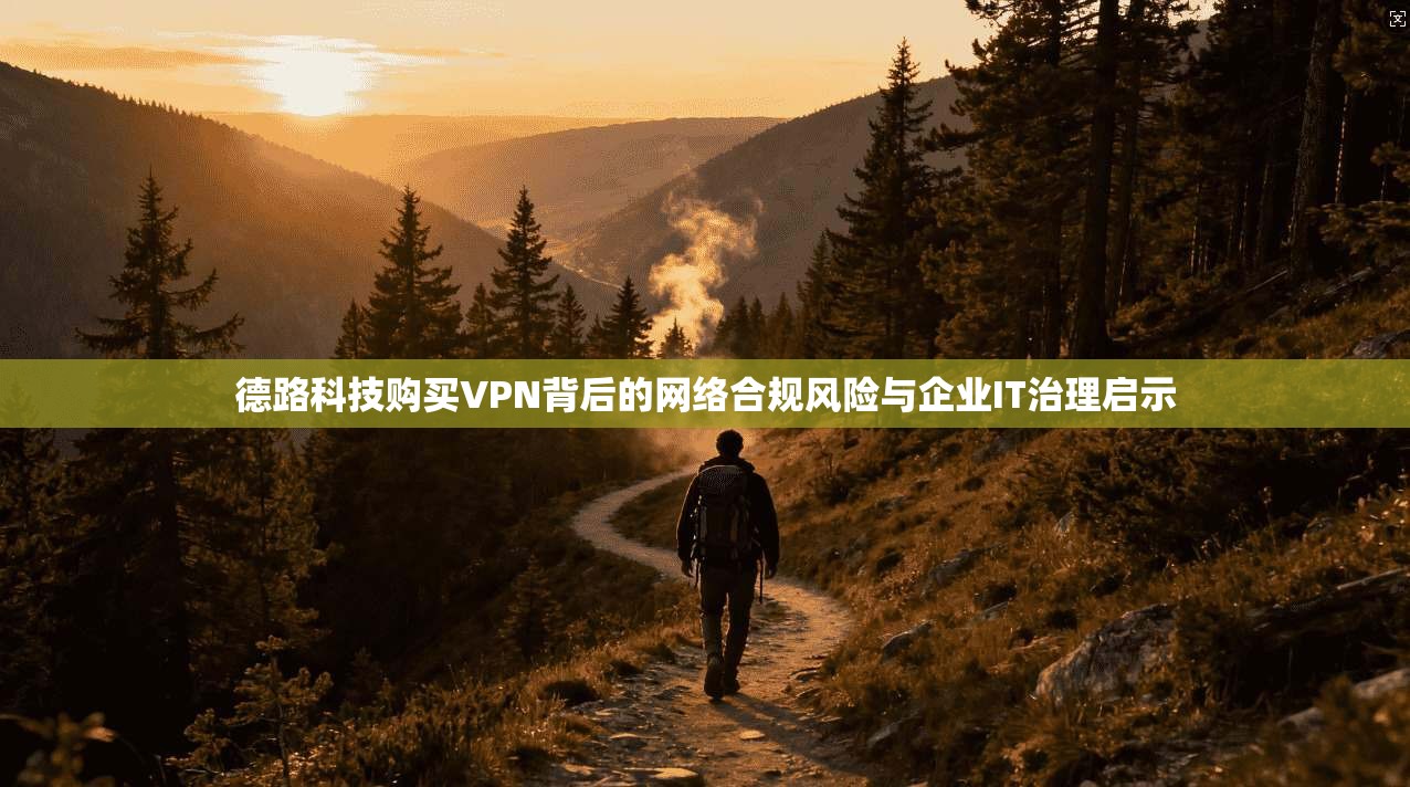 德路科技购买VPN背后的网络合规风险与企业IT治理启示