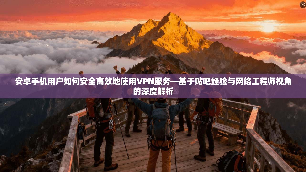 安卓手机用户如何安全高效地使用VPN服务—基于贴吧经验与网络工程师视角的深度解析