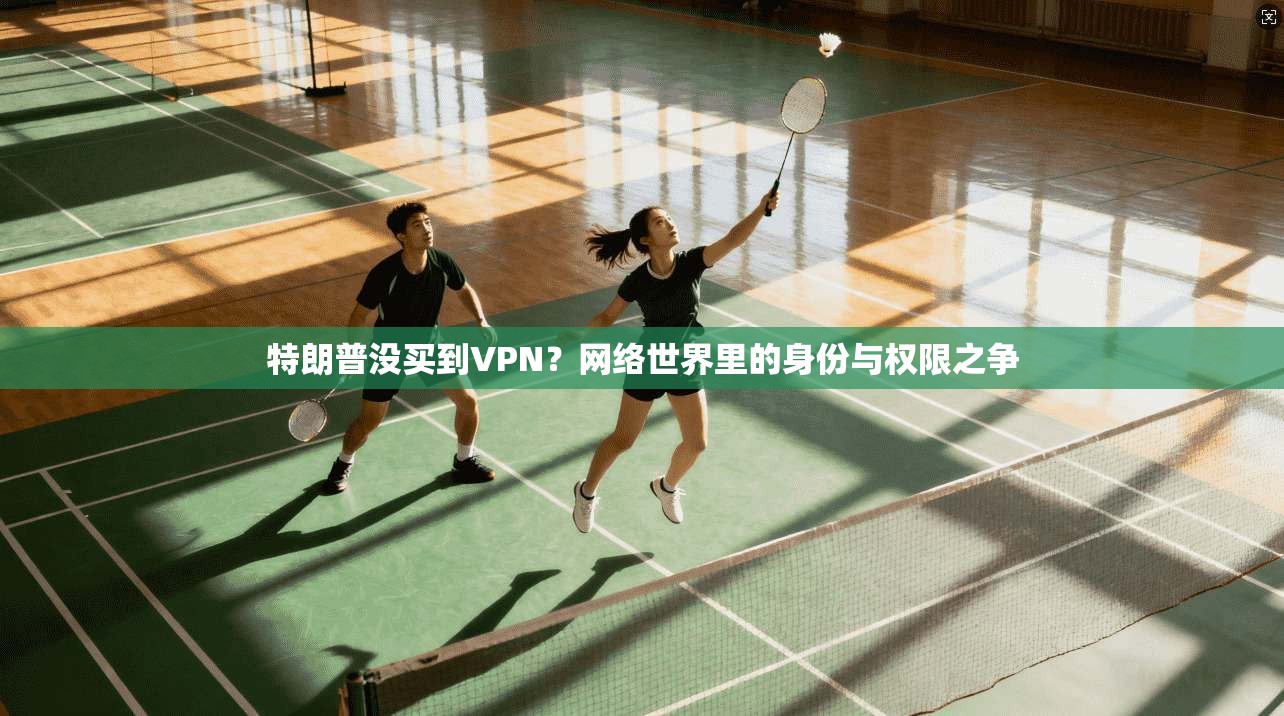 特朗普没买到VPN？网络世界里的身份与权限之争