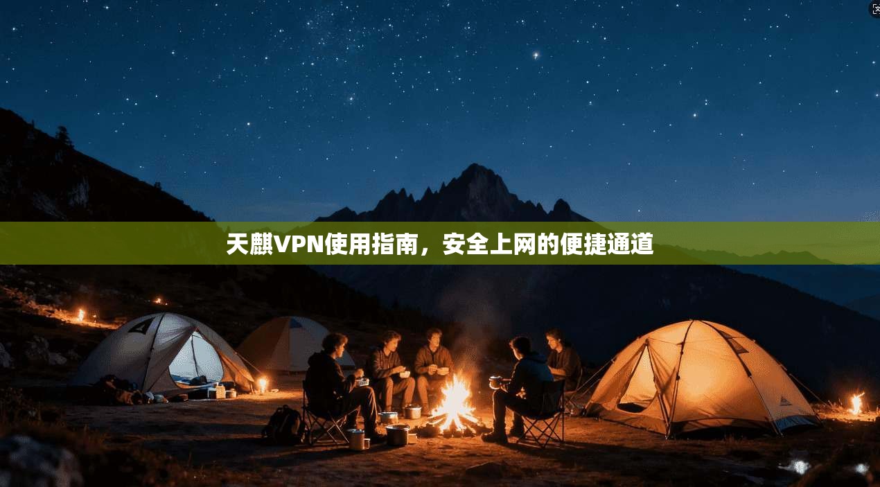 天麒VPN使用指南，安全上网的便捷通道