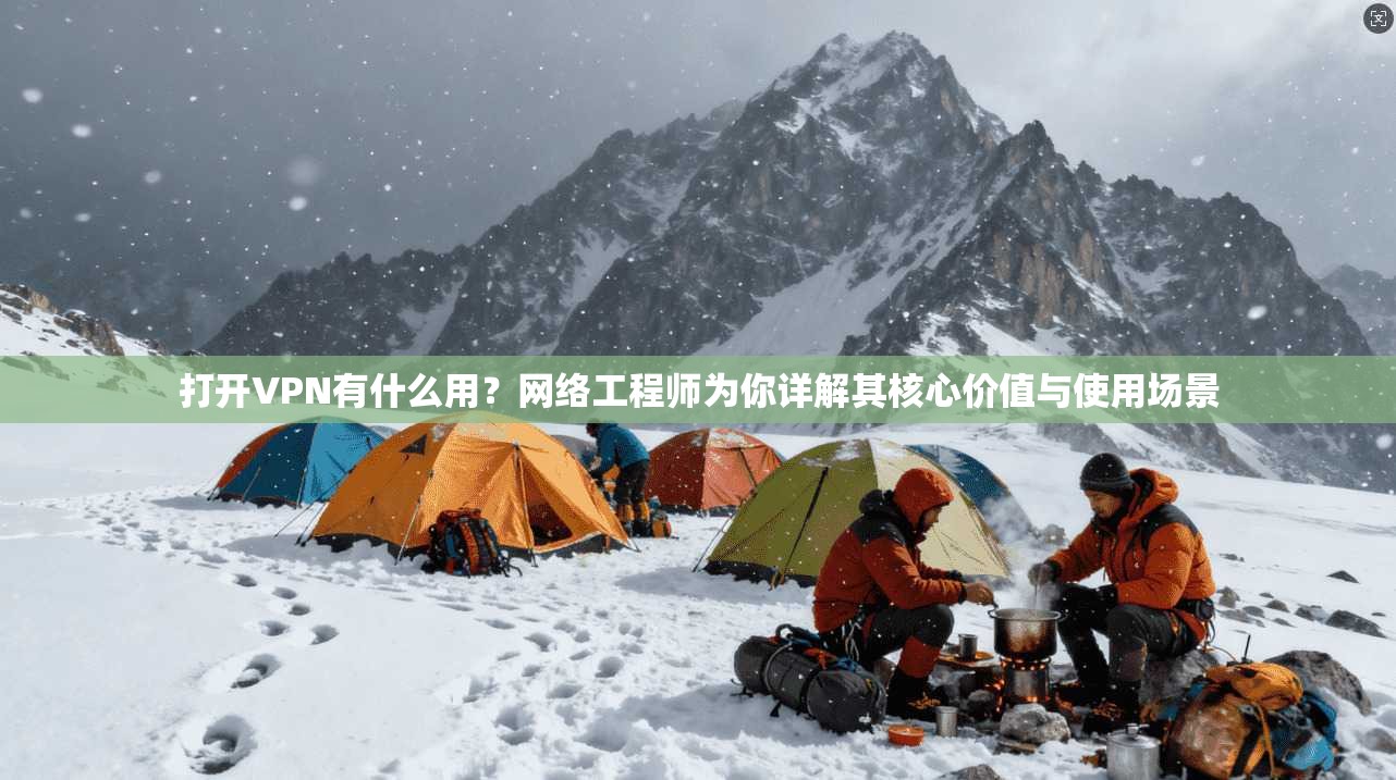 打开VPN有什么用？网络工程师为你详解其核心价值与使用场景