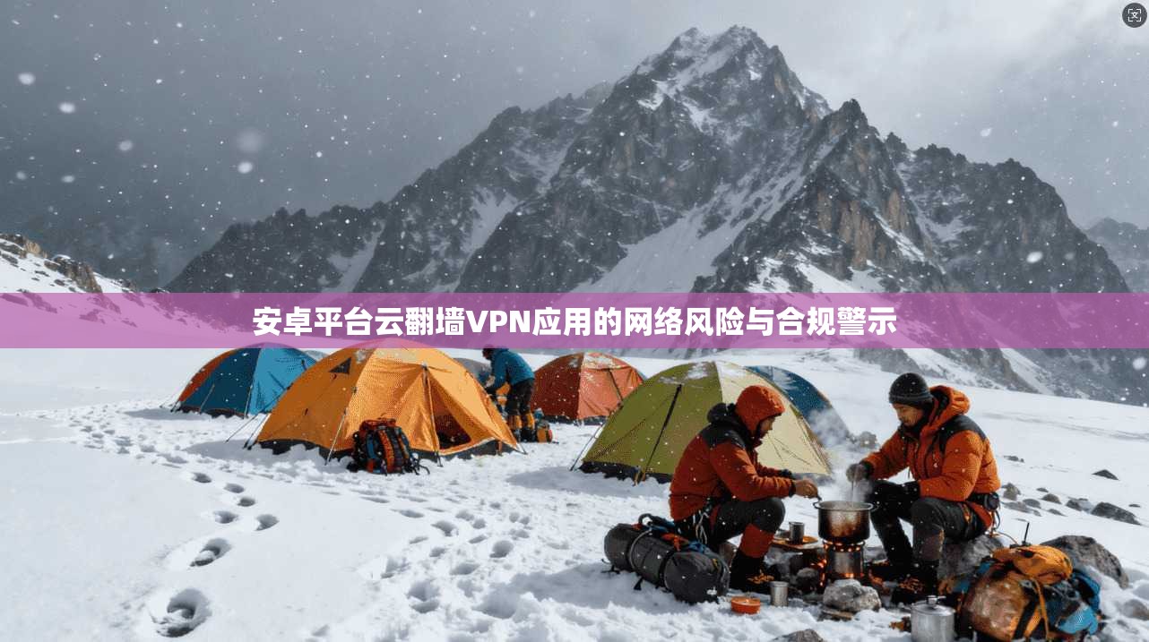 安卓平台云翻墙VPN应用的网络风险与合规警示