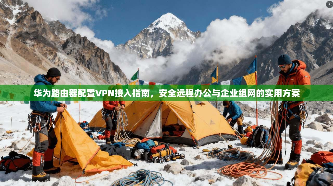 华为路由器配置VPN接入指南，安全远程办公与企业组网的实用方案