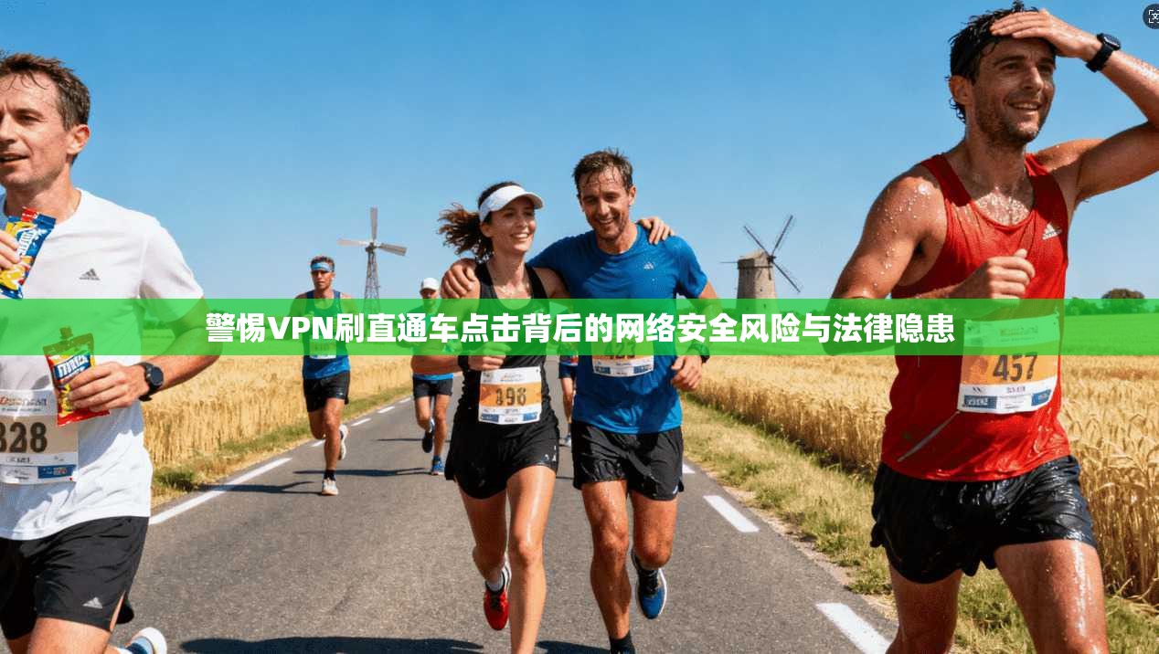 警惕VPN刷直通车点击背后的网络安全风险与法律隐患