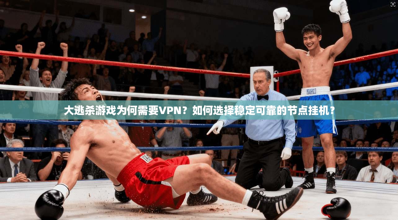 大逃杀游戏为何需要VPN？如何选择稳定可靠的节点挂机？