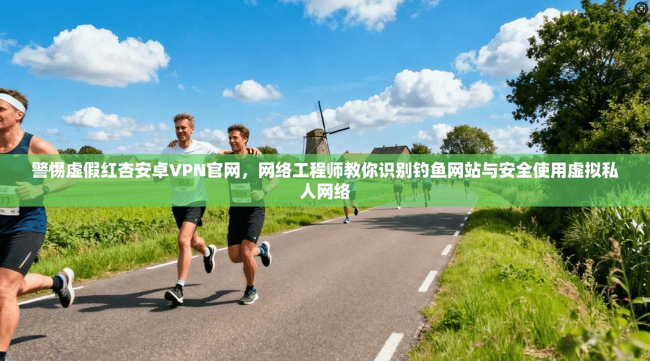 警惕虚假红杏安卓VPN官网，网络工程师教你识别钓鱼网站与安全使用虚拟私人网络