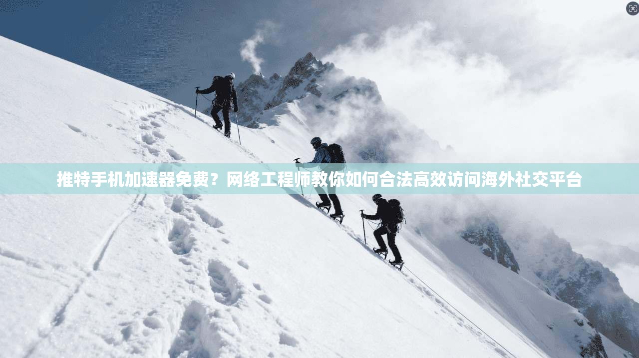 推特手机加速器免费？网络工程师教你如何合法高效访问海外社交平台