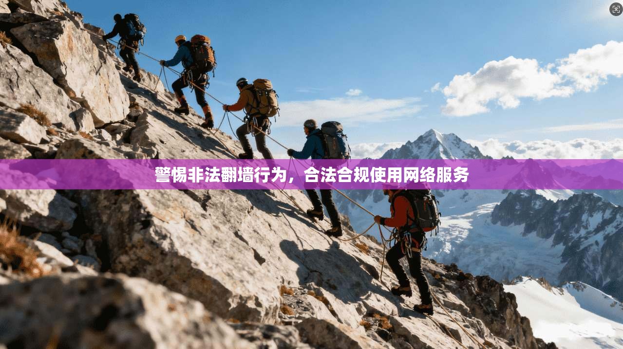 警惕非法翻墙行为，合法合规使用网络服务