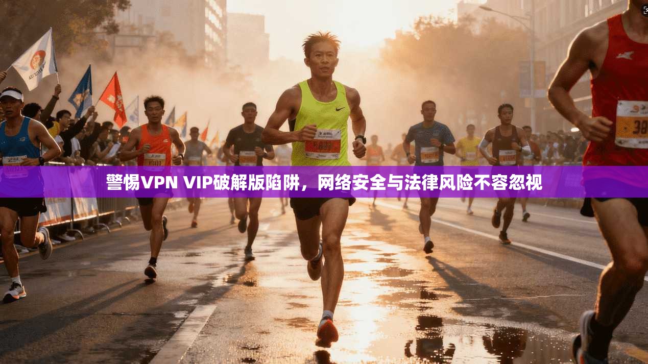警惕VPN VIP破解版陷阱，网络安全与法律风险不容忽视