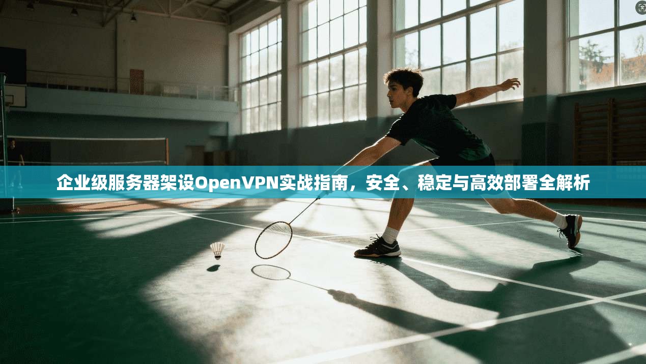 企业级服务器架设OpenVPN实战指南，安全、稳定与高效部署全解析