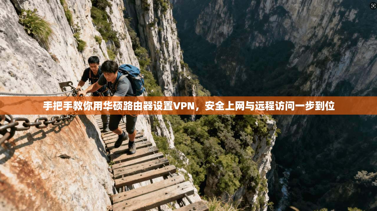 手把手教你用华硕路由器设置VPN，安全上网与远程访问一步到位