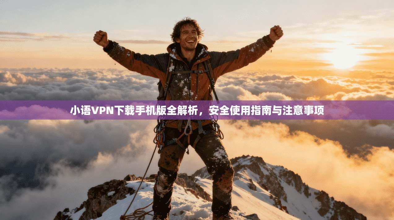 小语VPN下载手机版全解析，安全使用指南与注意事项