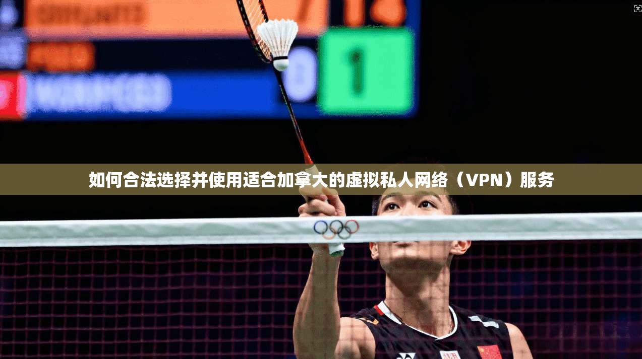 如何合法选择并使用适合加拿大的虚拟私人网络（VPN）服务