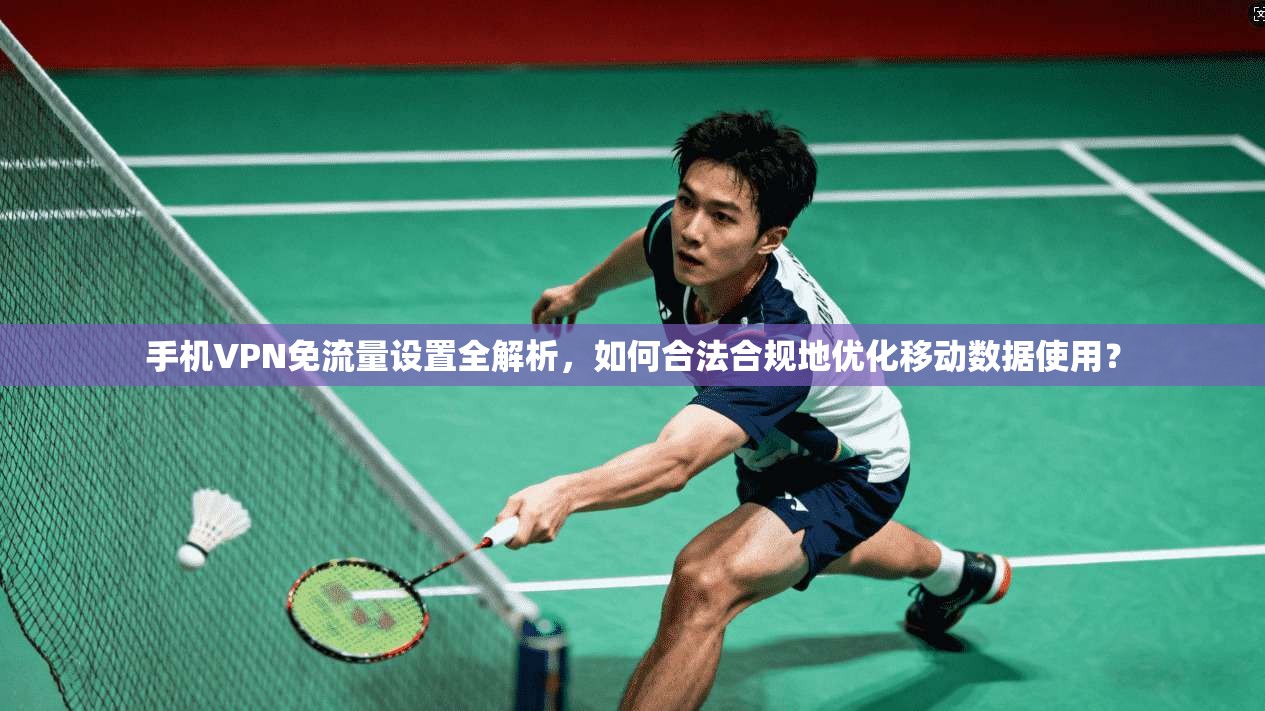 手机VPN免流量设置全解析，如何合法合规地优化移动数据使用？