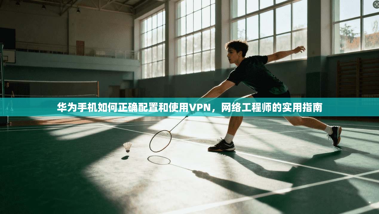 华为手机如何正确配置和使用VPN，网络工程师的实用指南