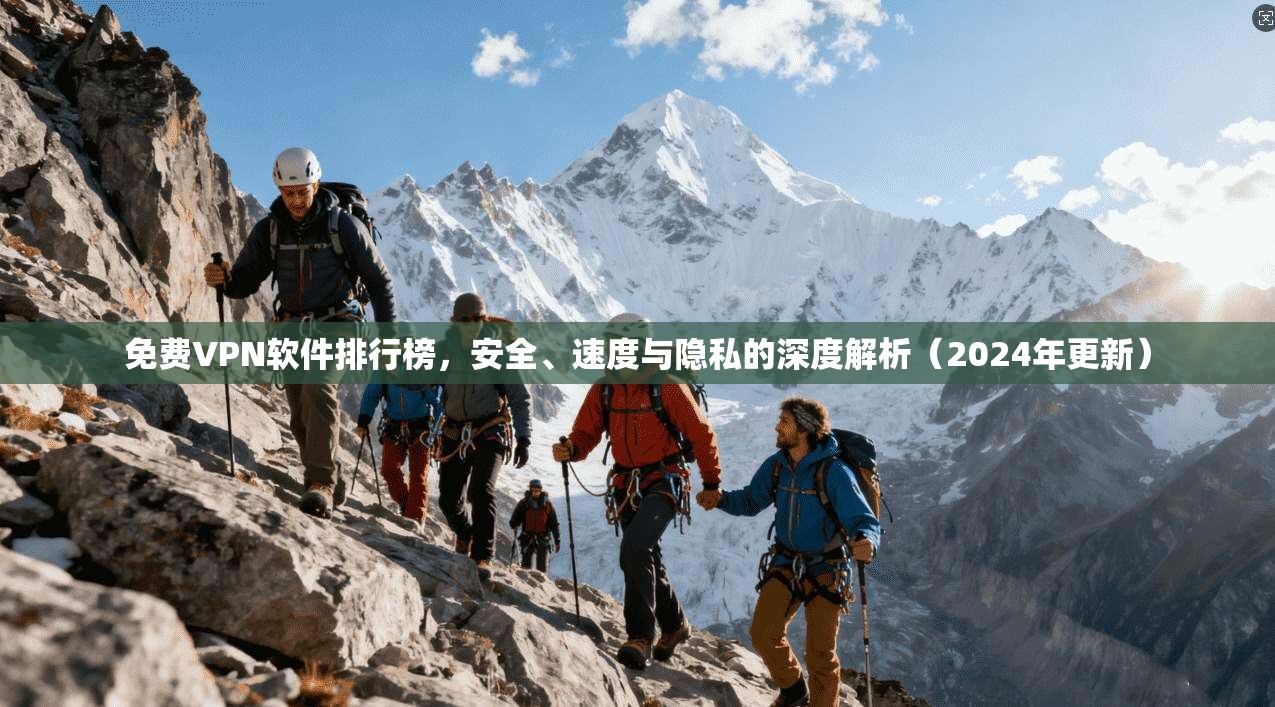 免费VPN软件排行榜，安全、速度与隐私的深度解析（2024年更新）