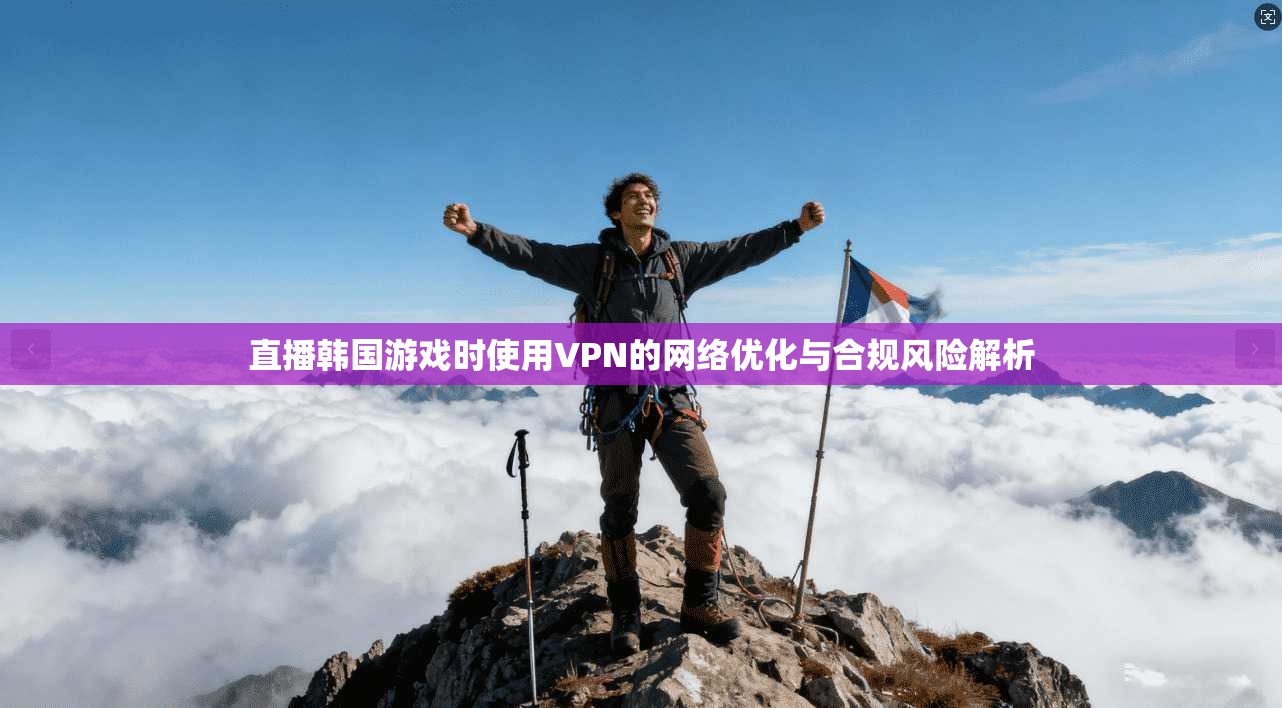 直播韩国游戏时使用VPN的网络优化与合规风险解析