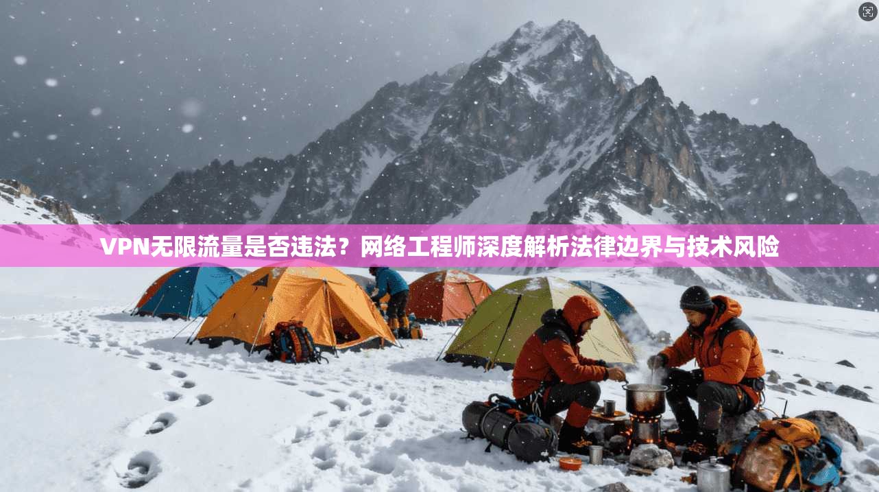 VPN无限流量是否违法？网络工程师深度解析法律边界与技术风险
