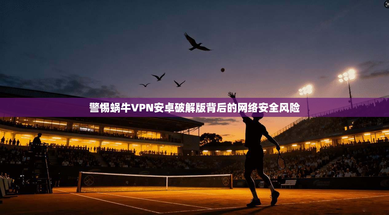 警惕蜗牛VPN安卓破解版背后的网络安全风险