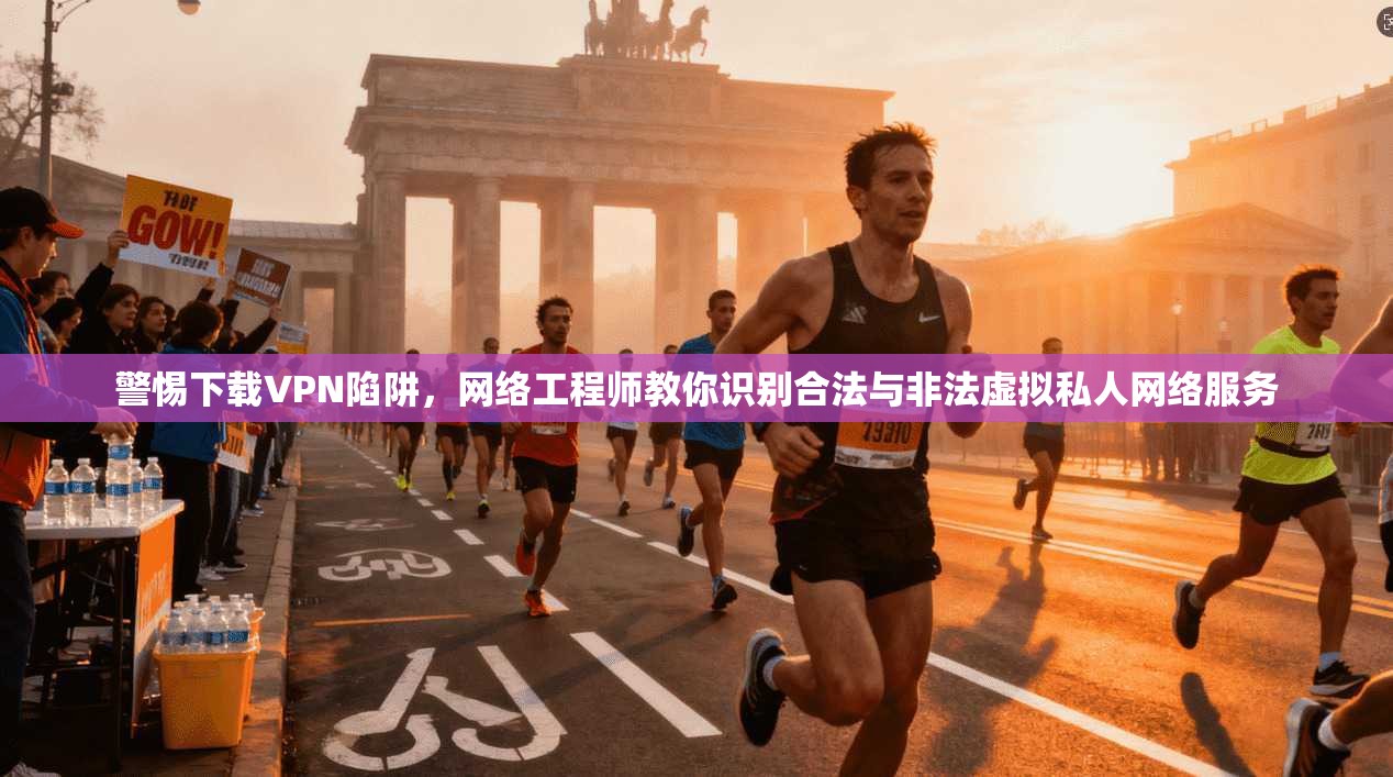 警惕下载VPN陷阱，网络工程师教你识别合法与非法虚拟私人网络服务