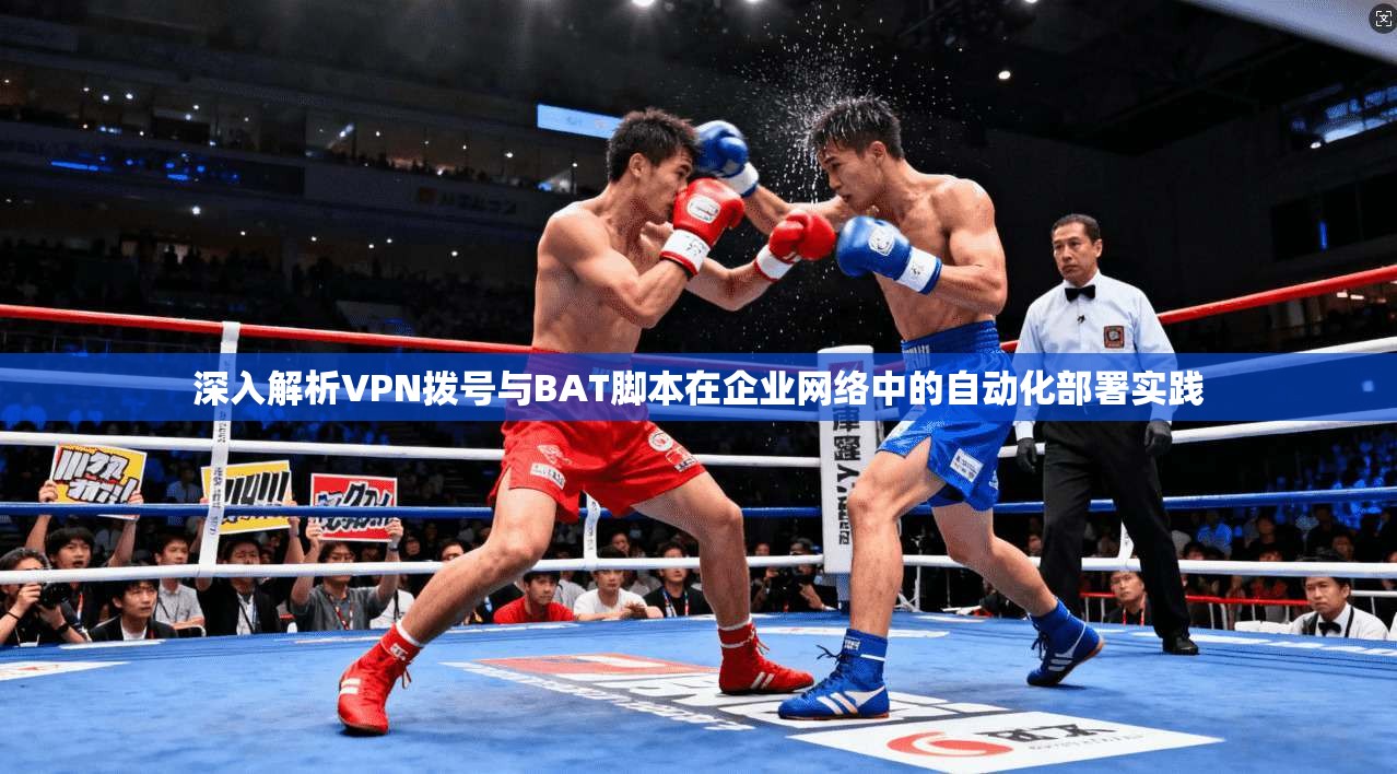 深入解析VPN拨号与BAT脚本在企业网络中的自动化部署实践