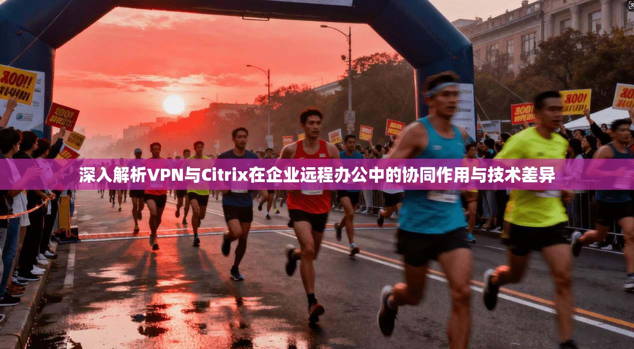 深入解析VPN与Citrix在企业远程办公中的协同作用与技术差异