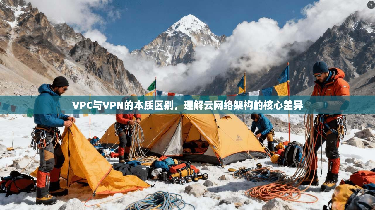 VPC与VPN的本质区别，理解云网络架构的核心差异