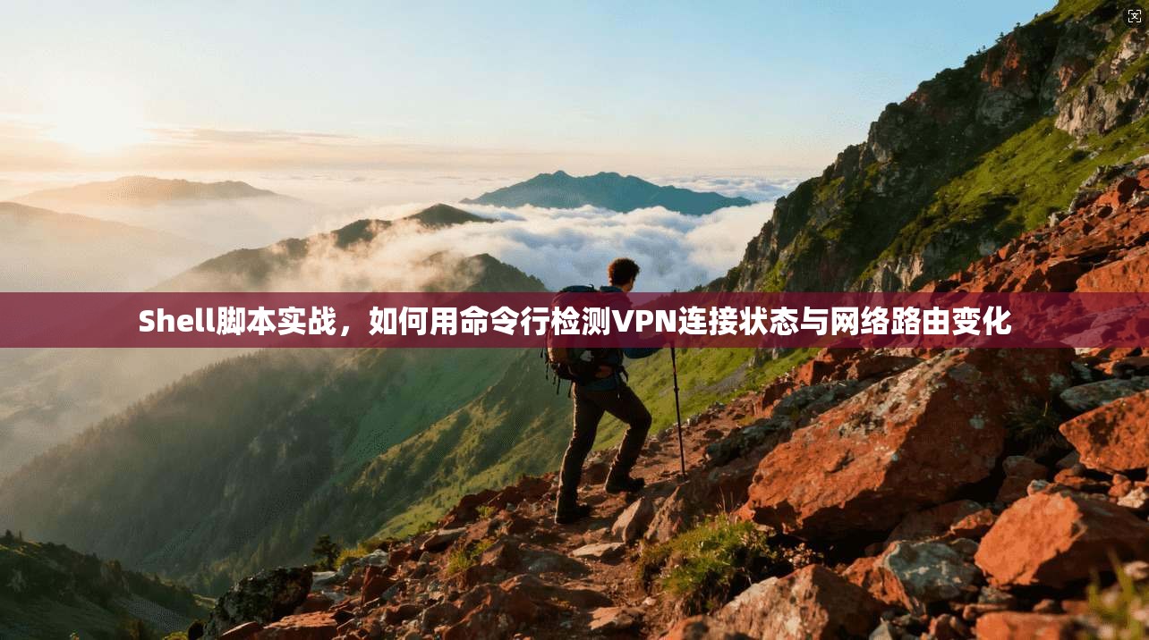 Shell脚本实战，如何用命令行检测VPN连接状态与网络路由变化