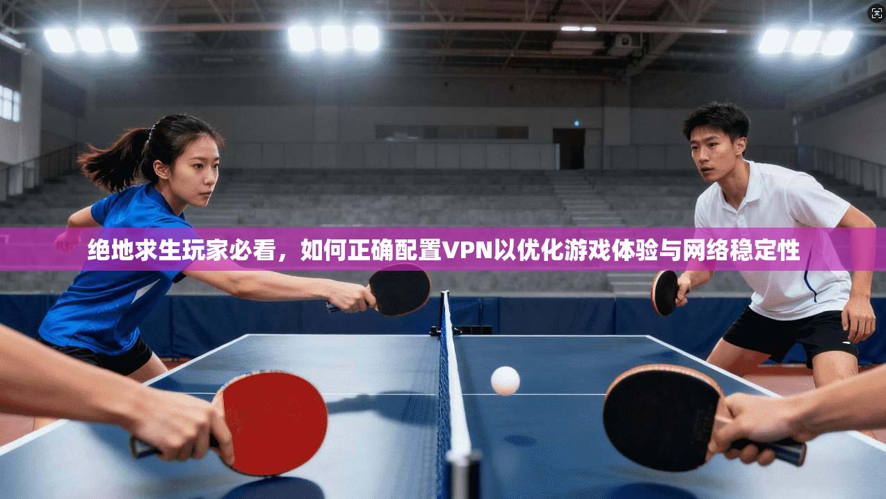 绝地求生玩家必看，如何正确配置VPN以优化游戏体验与网络稳定性