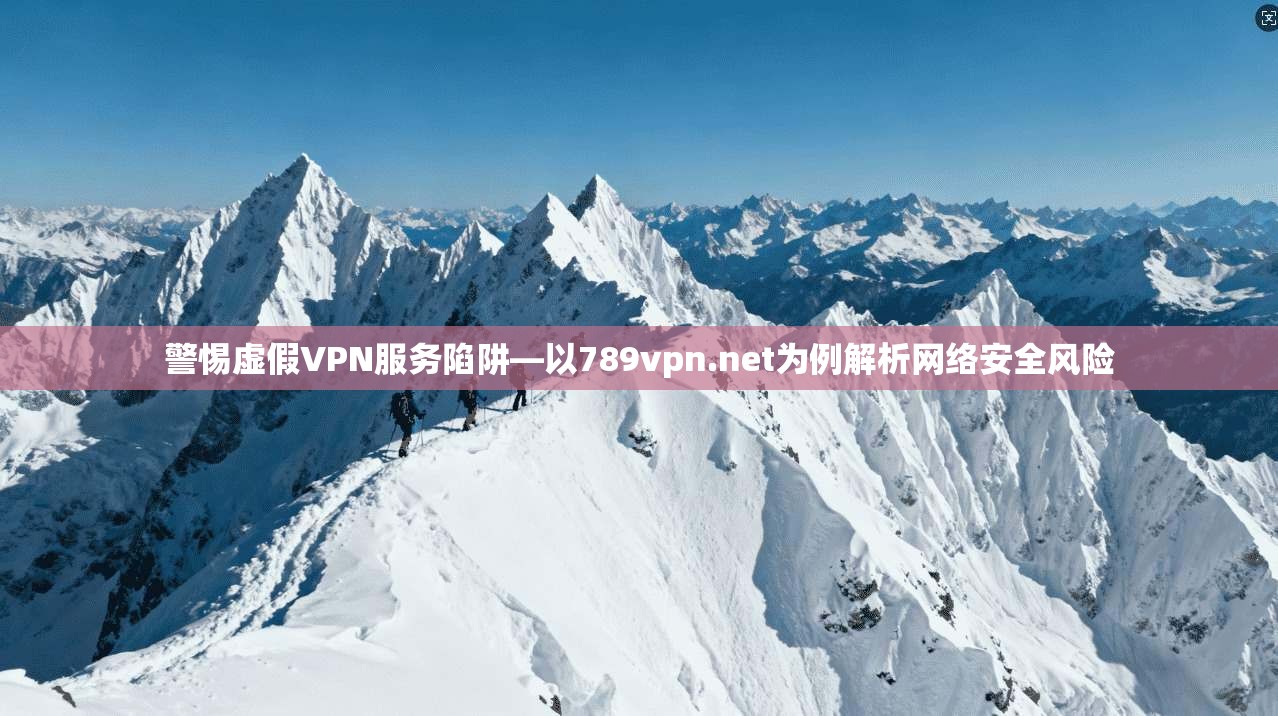 警惕虚假VPN服务陷阱—以789vpn.net为例解析网络安全风险