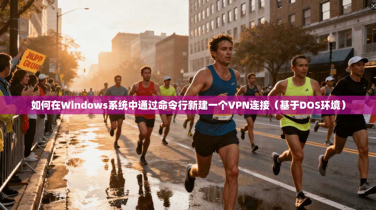 如何在Windows系统中通过命令行新建一个VPN连接（基于DOS环境）