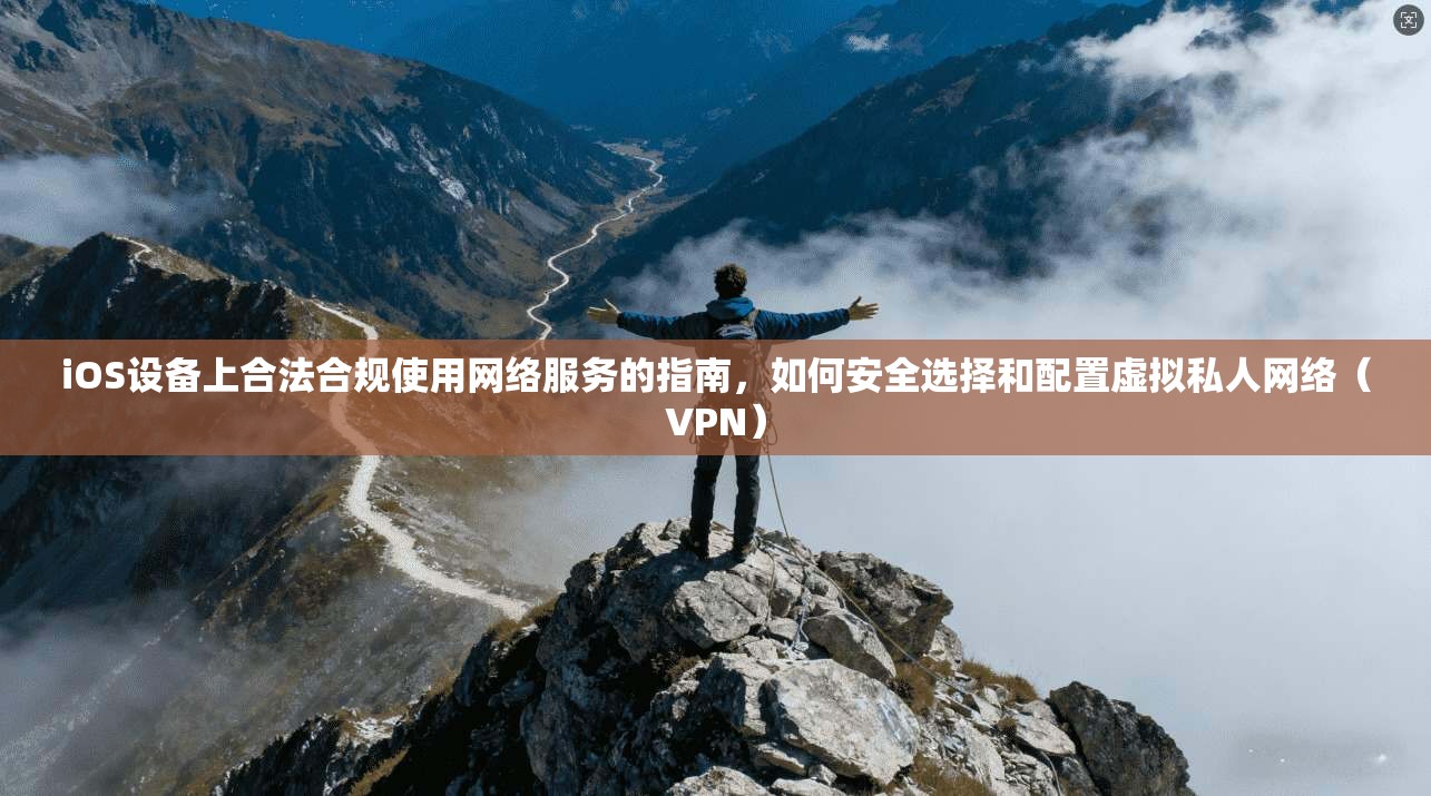 iOS设备上合法合规使用网络服务的指南，如何安全选择和配置虚拟私人网络（VPN）