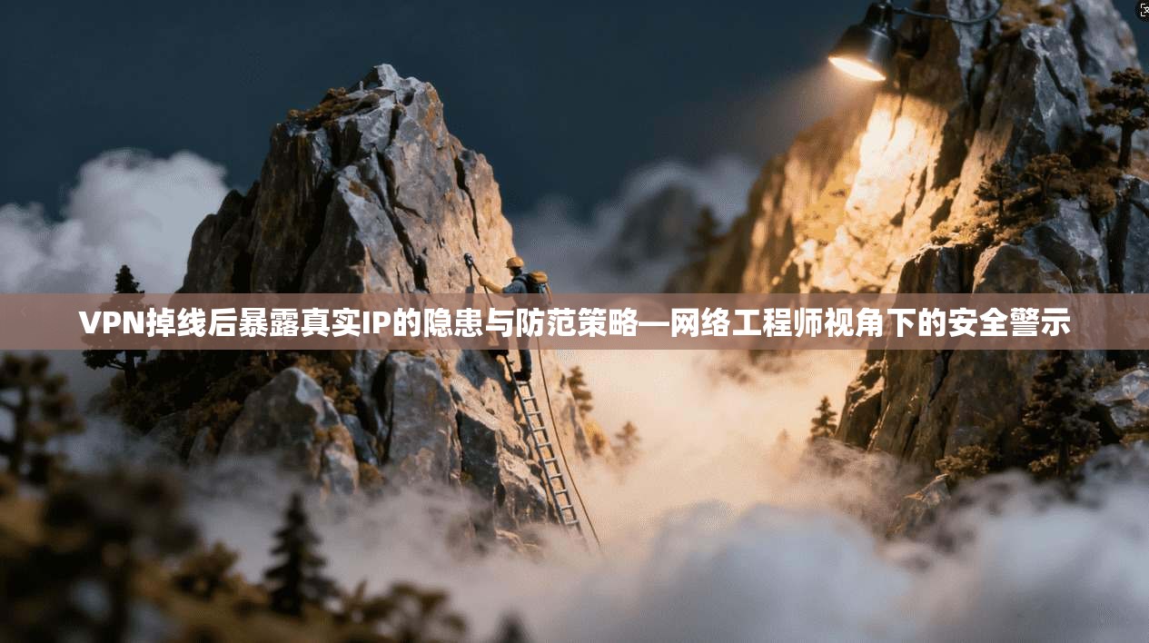 VPN掉线后暴露真实IP的隐患与防范策略—网络工程师视角下的安全警示